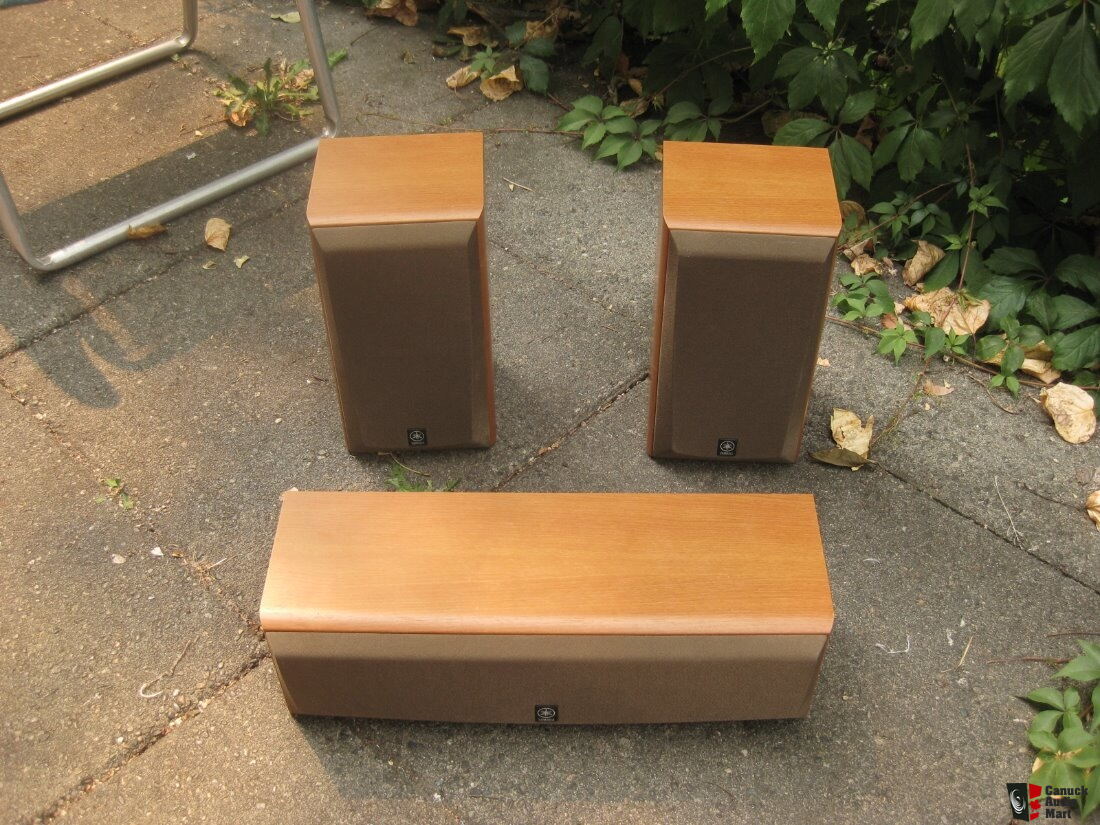 Yamaha NS-90 Speakers and a Centre Channel Speaker NS-C120 Photo