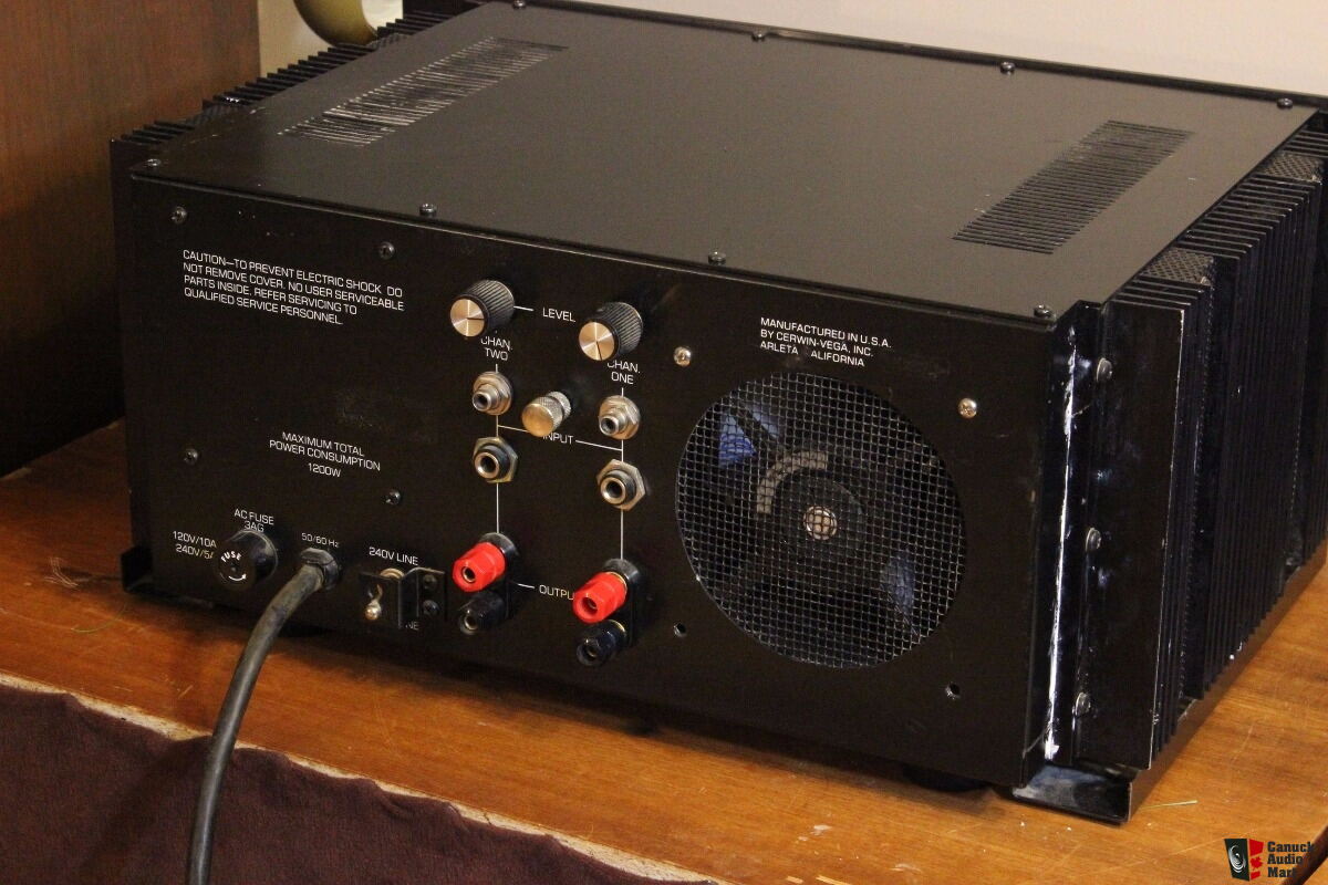 cerwin vega a400 power amp