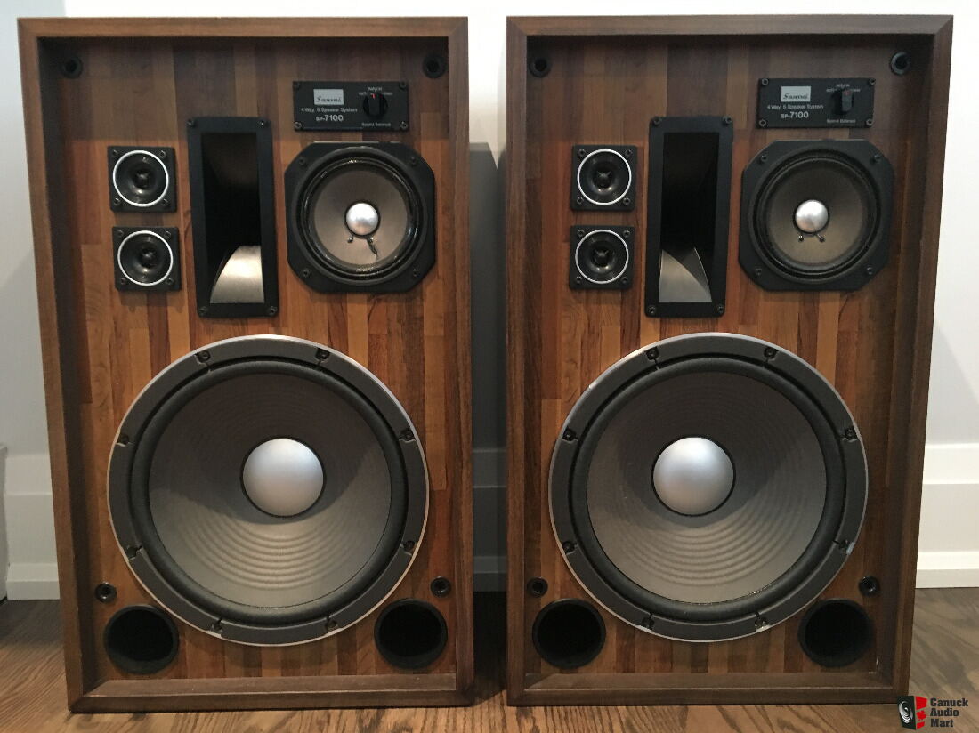 sansui sp 7100 speakers