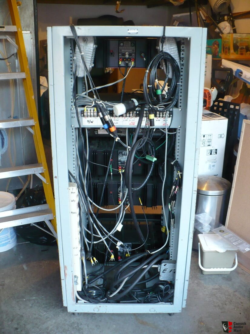 Audio Rack System Out Of A Closed Theater 4 Bryston 4B's & THX Unit ...