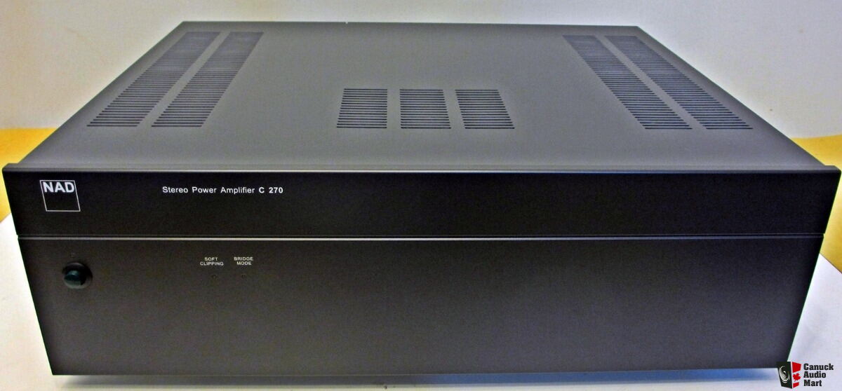 NAD C 270 Stereo Power Amplifier - brand new in Box Photo #1643256 ...