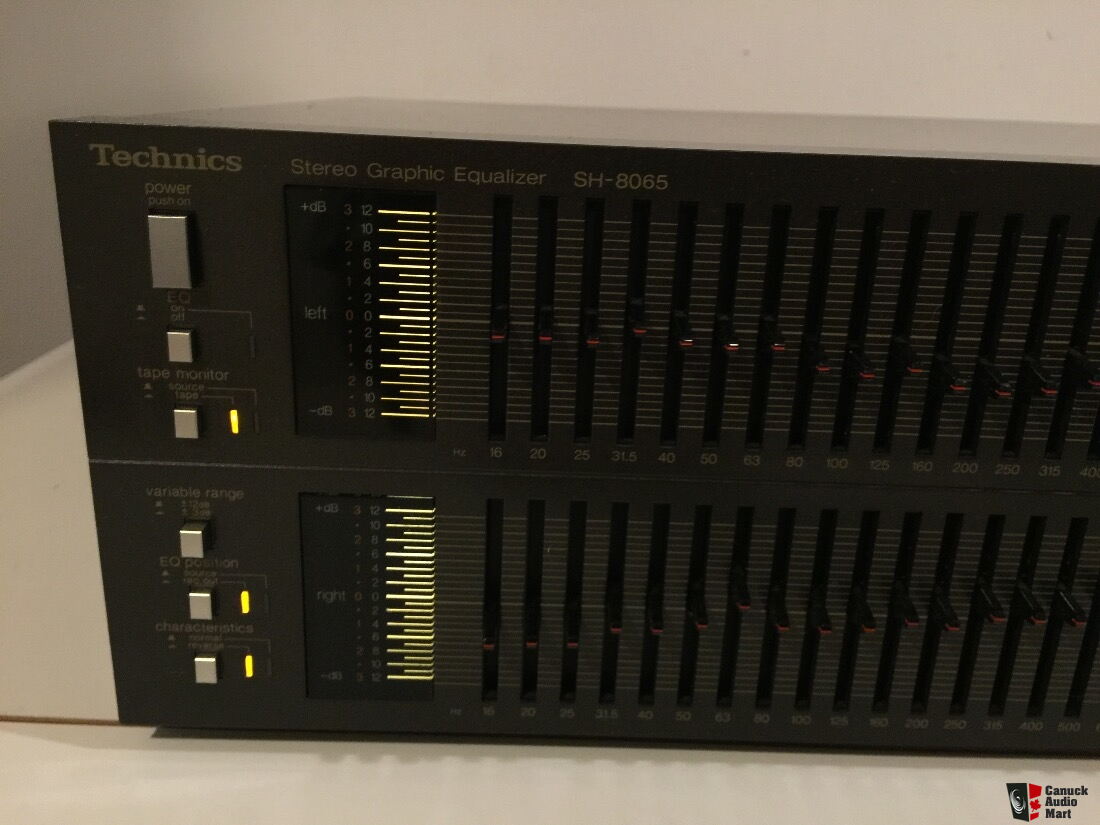 Technics SH-8065 Stereo Graphic Equalizer-Very Rare Photo #1649687