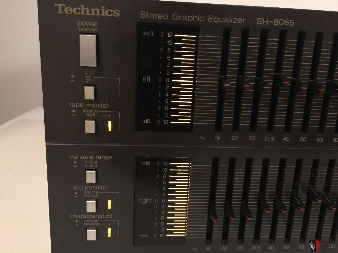 Technics SH-8065 Stereo Graphic Equalizer-Very Rare Photo #1649689