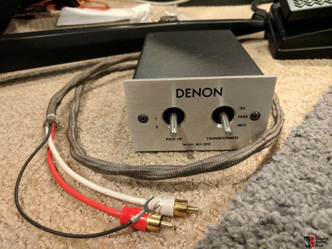 Denon AU 320 Step up Transformer Photo #1650418 - US Audio Mart