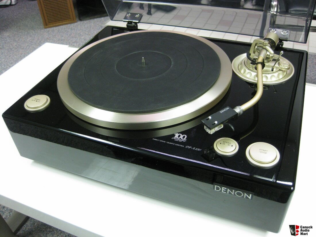 Denon Dp A100 Anniversary Model Turntable Photo Canuck Audio Mart