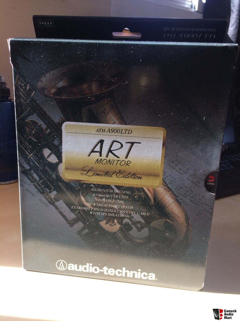 ヘッドホン audiotechnica ATH-A900LTD LimitedEdition MINT - Audio Technica ATH-A900LTD Limited Edition ART Monitor