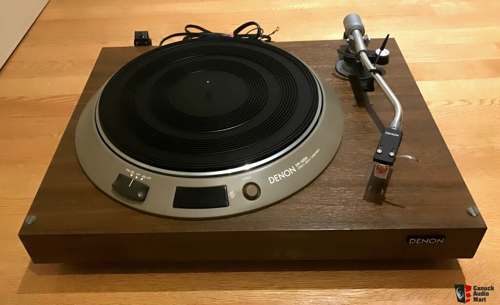 Denon Dp1000 Direct Drive Turntable With Denon Arm Photo Canuck Audio Mart