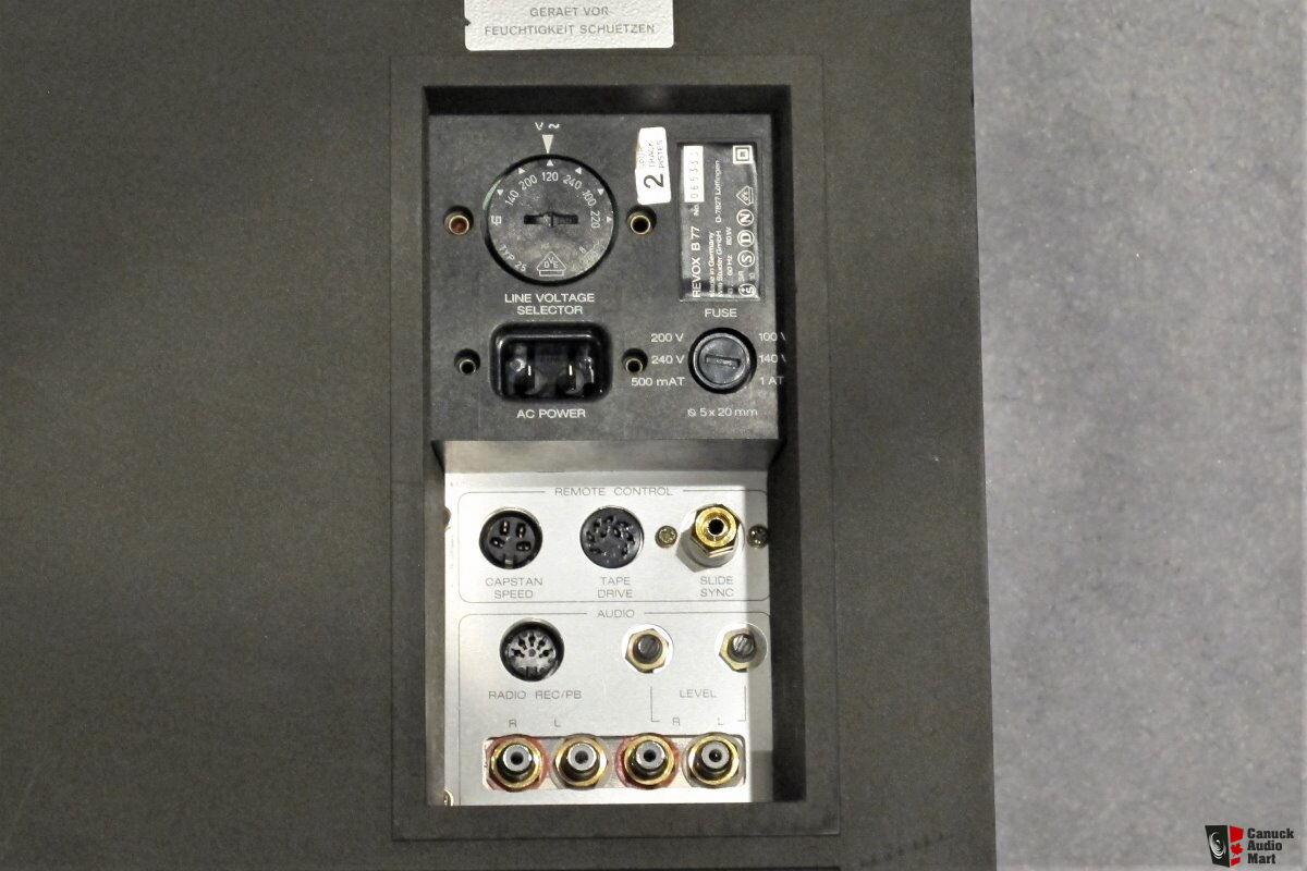 Revox B77 MK II reel to reel tape recorder - NEAR MINT (SOLD TO