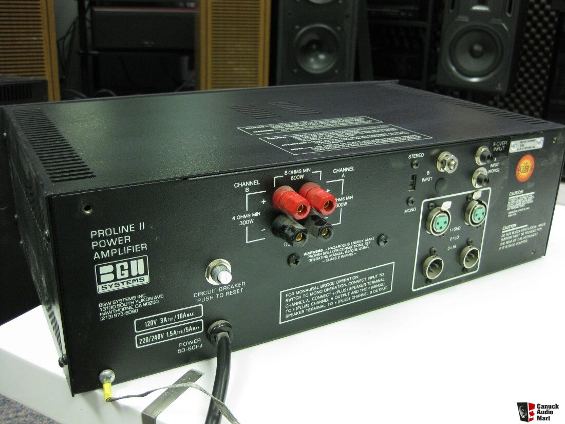 BGW 7500 Proline II Power Amplifier Photo #1679215 - US Audio Mart