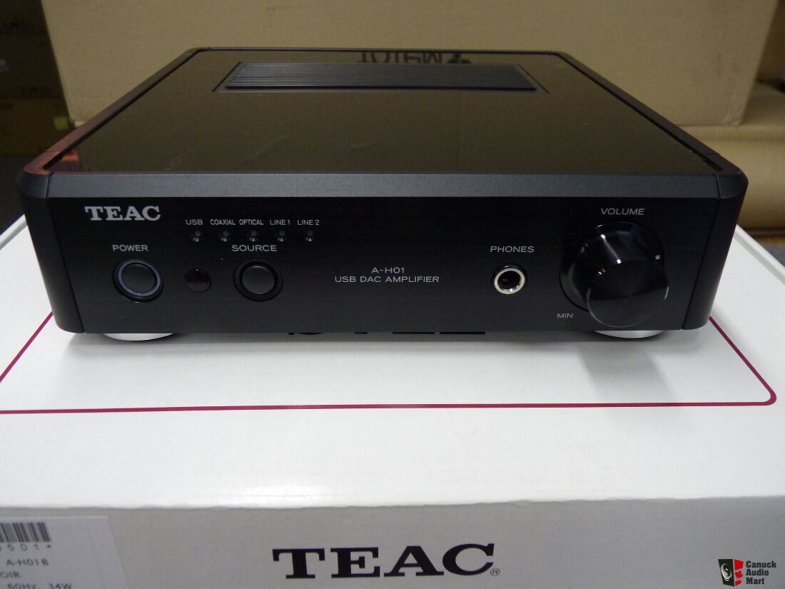 TEAC Reference 01 USB DAC/ステレオプリメインアンプ シルバー A-H01
