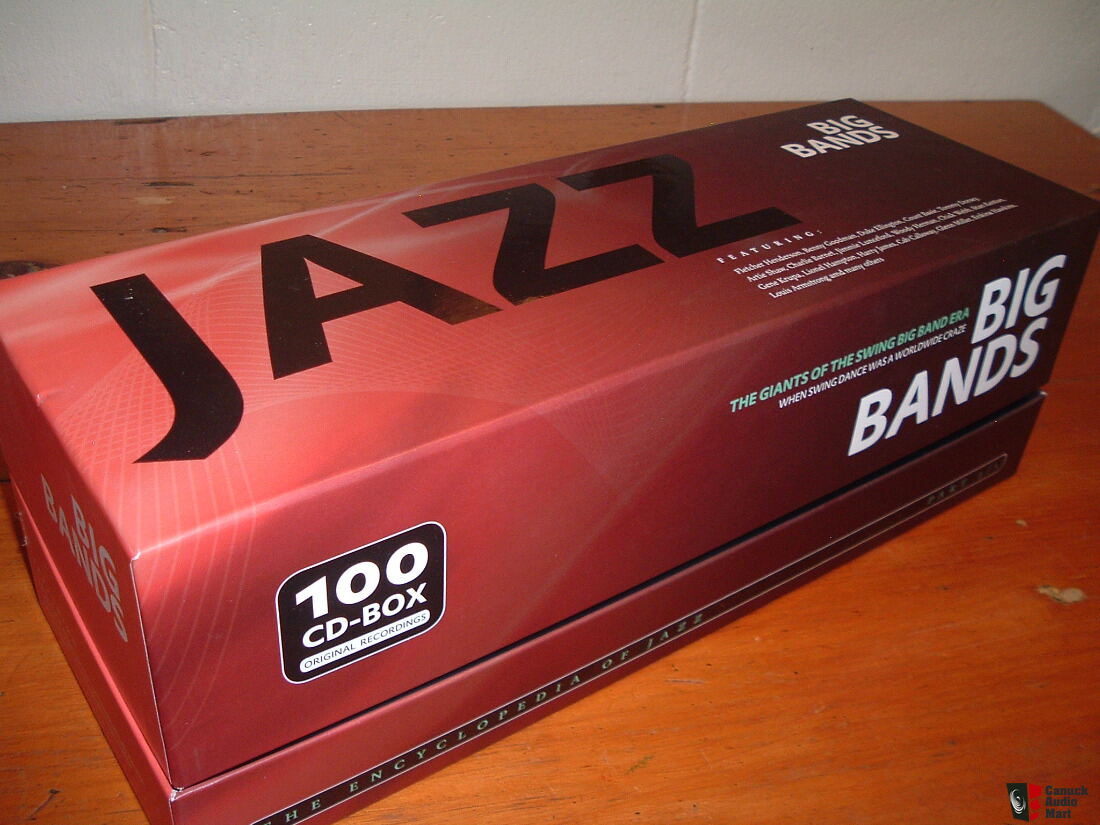 JAZZ CD-未開封新品 豪華40枚CDセット BIG BAND BOX 1929-1947 ビッグバンドボックス 4011222019004