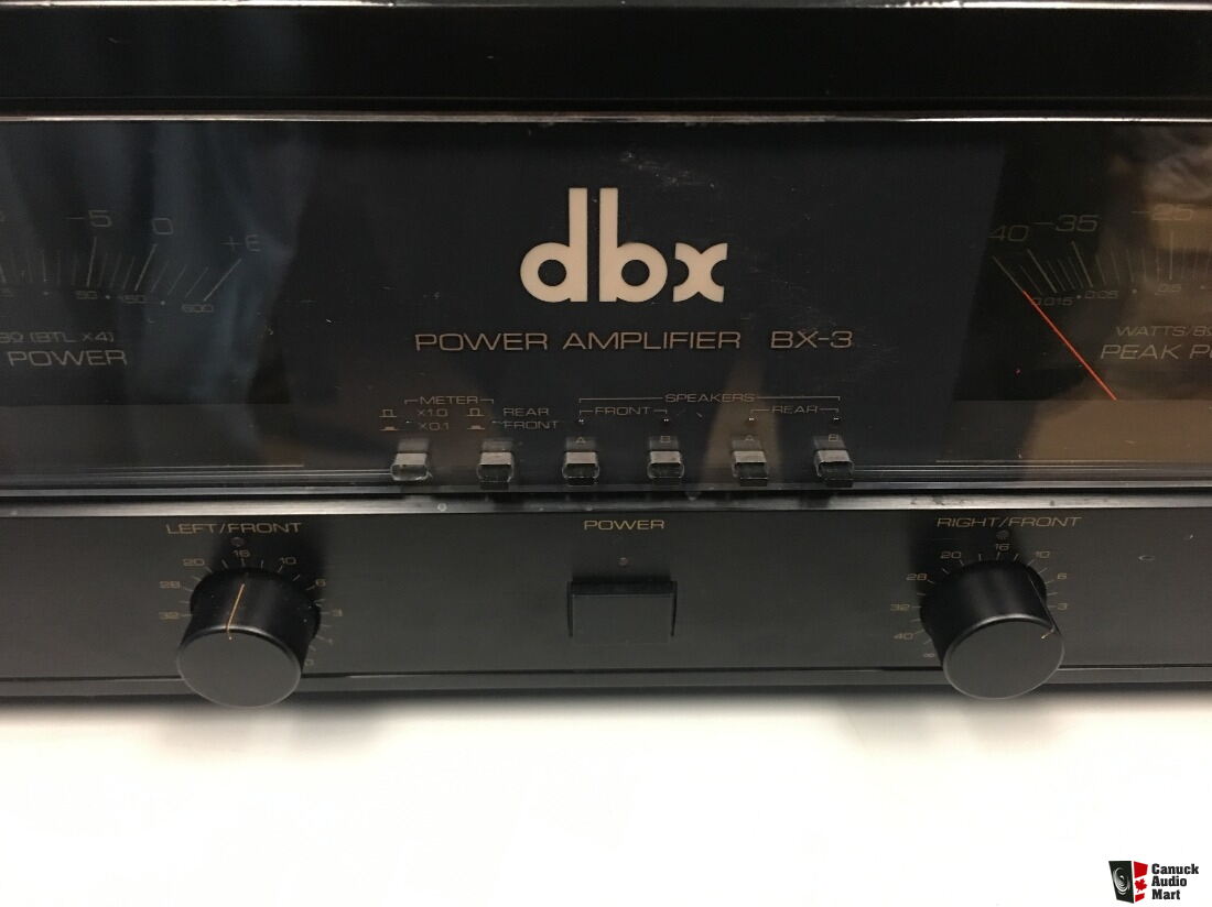 DBX BX3 Stereo Power Amplifier Price Updated Photo 1688875 Canuck