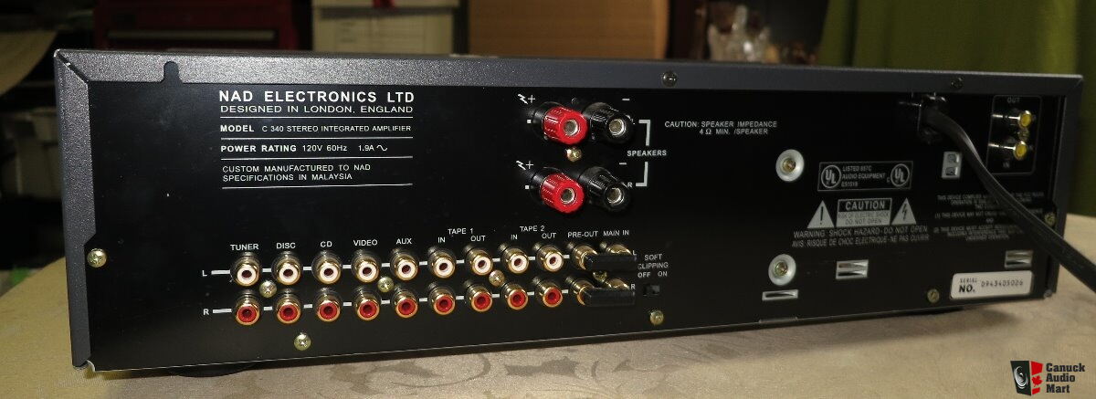 Nad C320 Integrated Amp Decent Stereo Amp 50 Watts Pending Photo