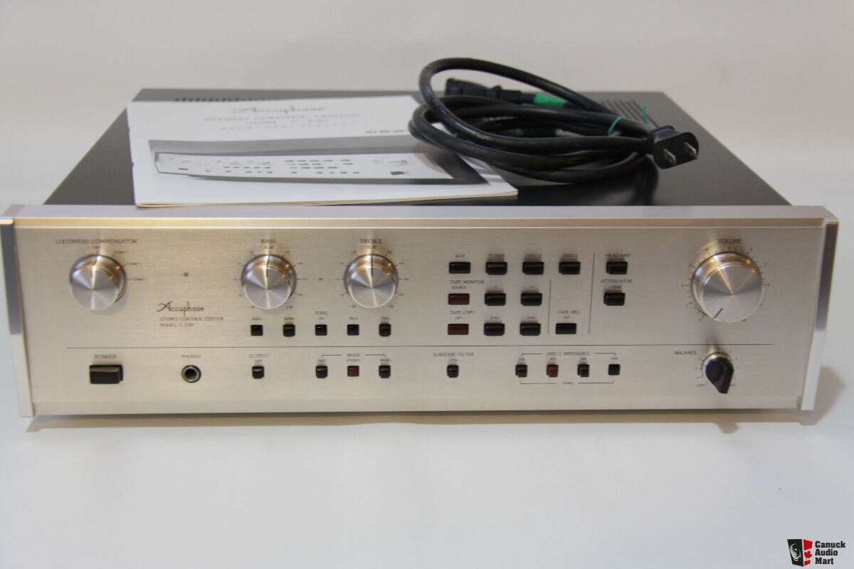 Mint Condition Accuphase C230 Pre-Amp Photo #1702782 - US Audio Mart