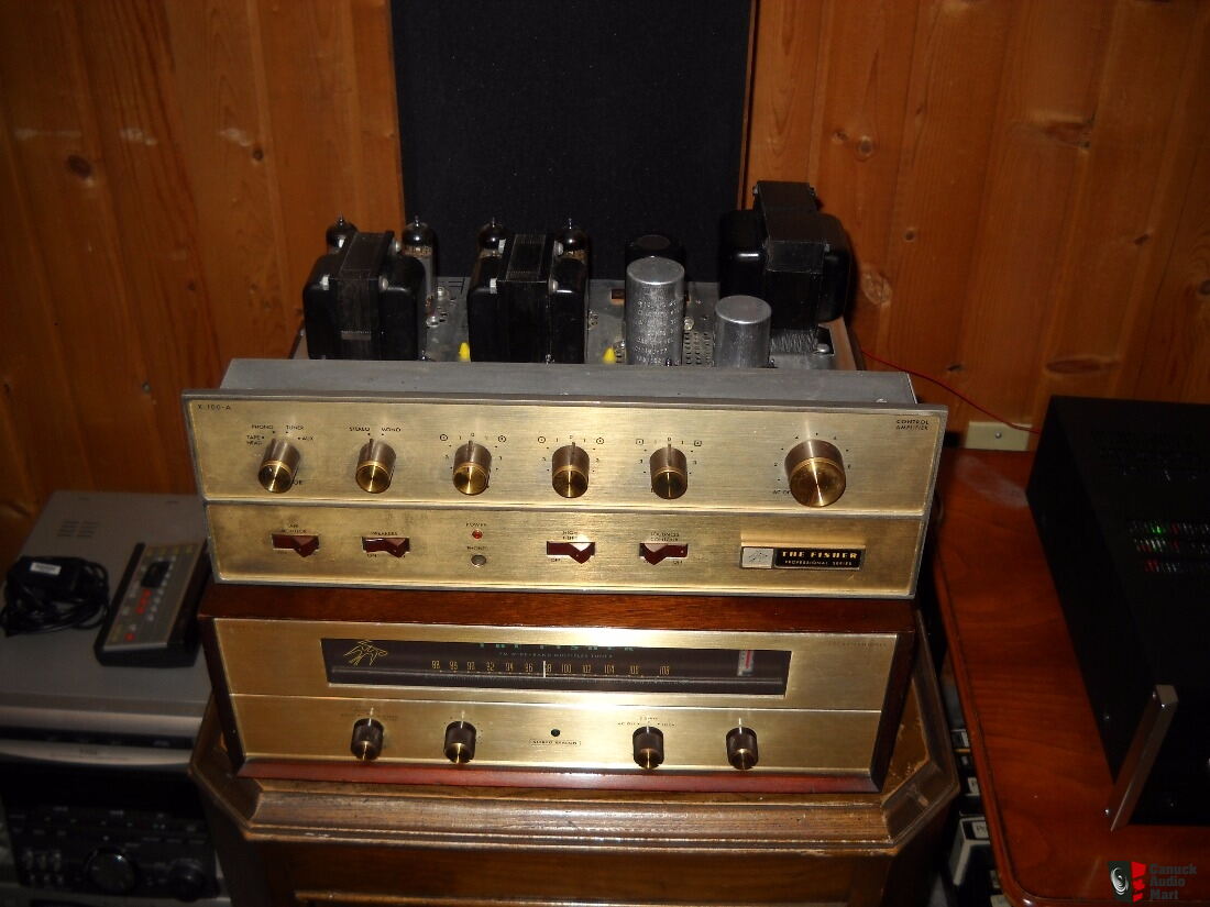 Fisher X100A Stereo Amplifier and FM100B Tuner Photo 1712637 UK