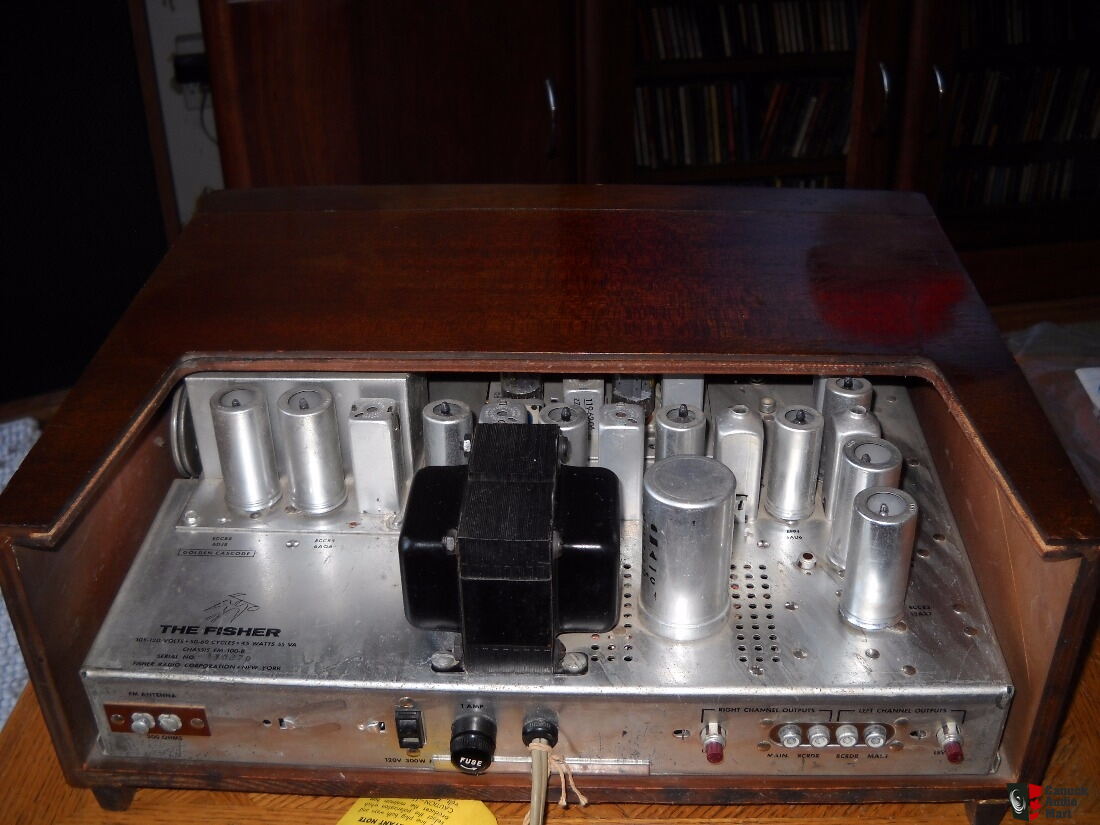Fisher X100A Stereo Amplifier and FM100B Tuner Photo 1712634