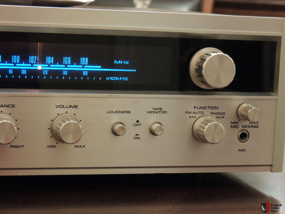 Vintage 70's Pioneer Es-2000 Stereo Receiver Rosewood Veneer