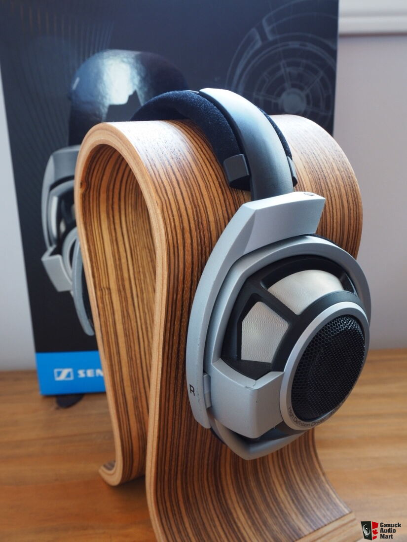 SOLD Sennheiser HD800 and Sieveking Zebrano Stand Photo 1716245