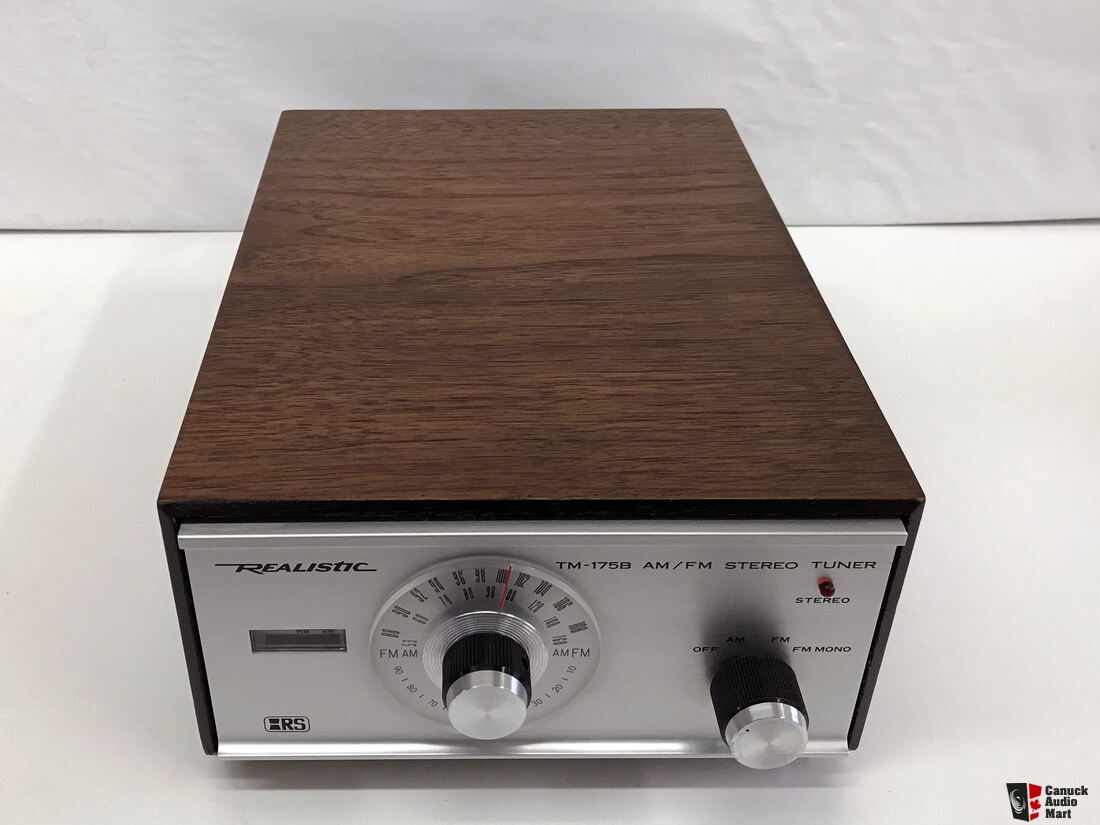 Realistic Tm B Vintage Am Fm Tuner Revised Price Photo Us Audio Mart