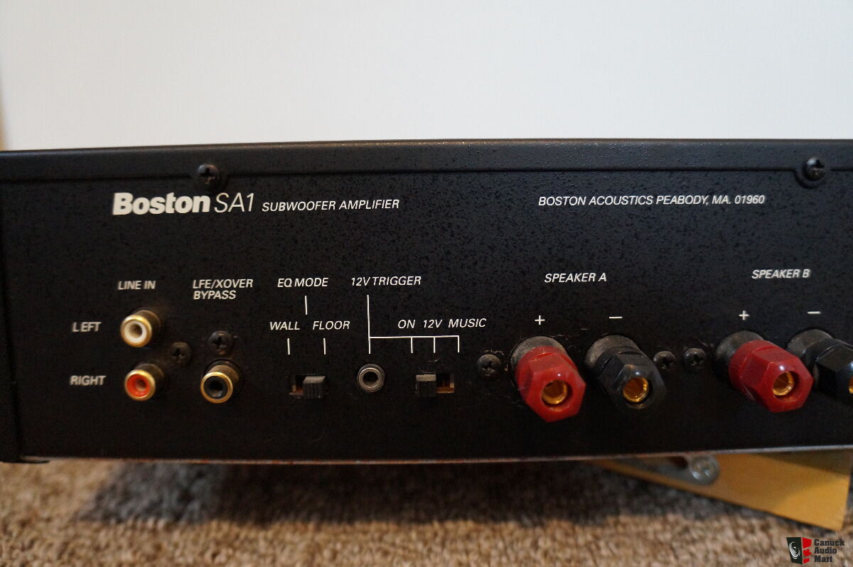 boston acoustics sa1 subwoofer amplifier