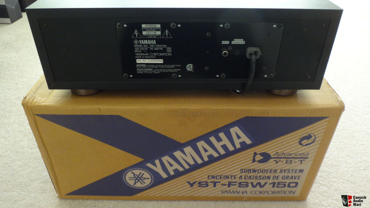 Yamaha YST-FSW150 Component Style Powered Subwoofer Photo #1719256