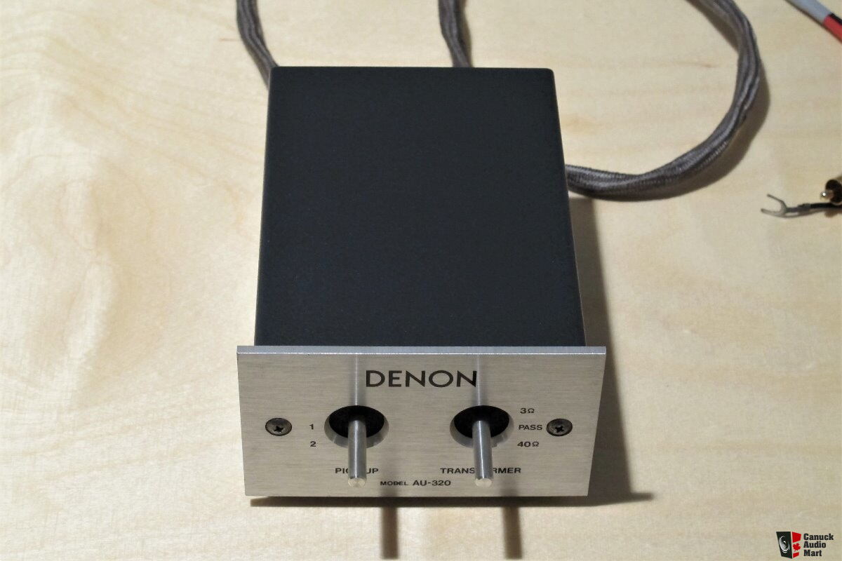 Denon AU-320 MC cartridge step up transformer - NEAR MINT (SOLD TO