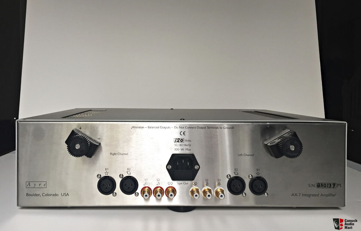 Ayre AX-7e Integrated Amplifier - Stunning Ayre Sound! Photo #1723289 ...