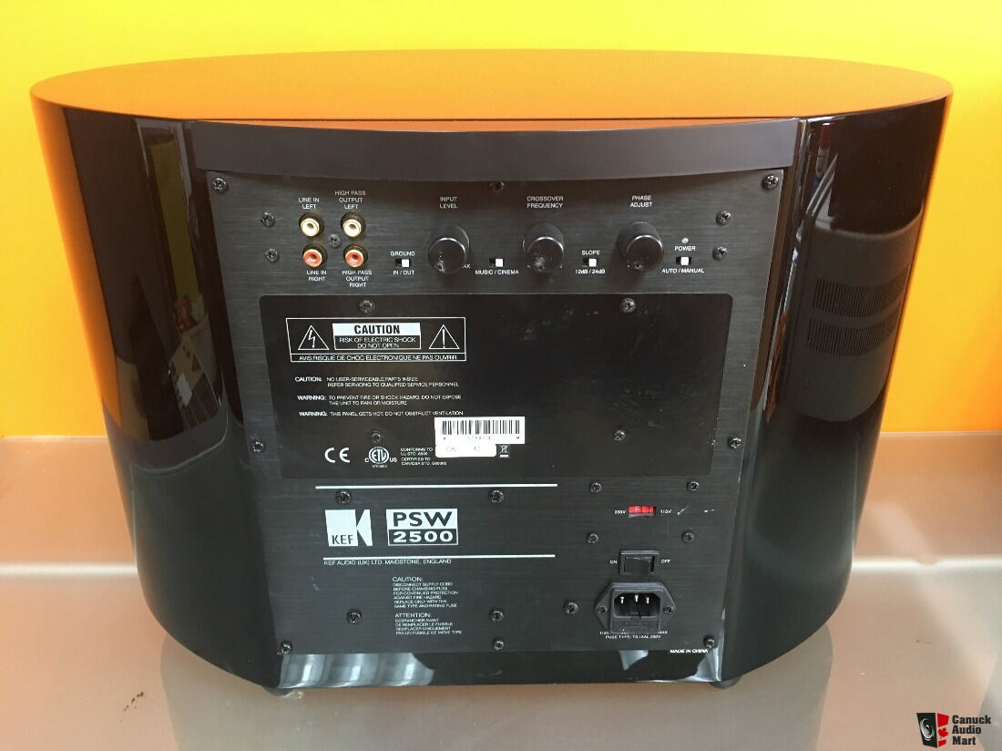 KEF PSW 2500 Powered Subwoofer Photo #1724973 - UK Audio Mart