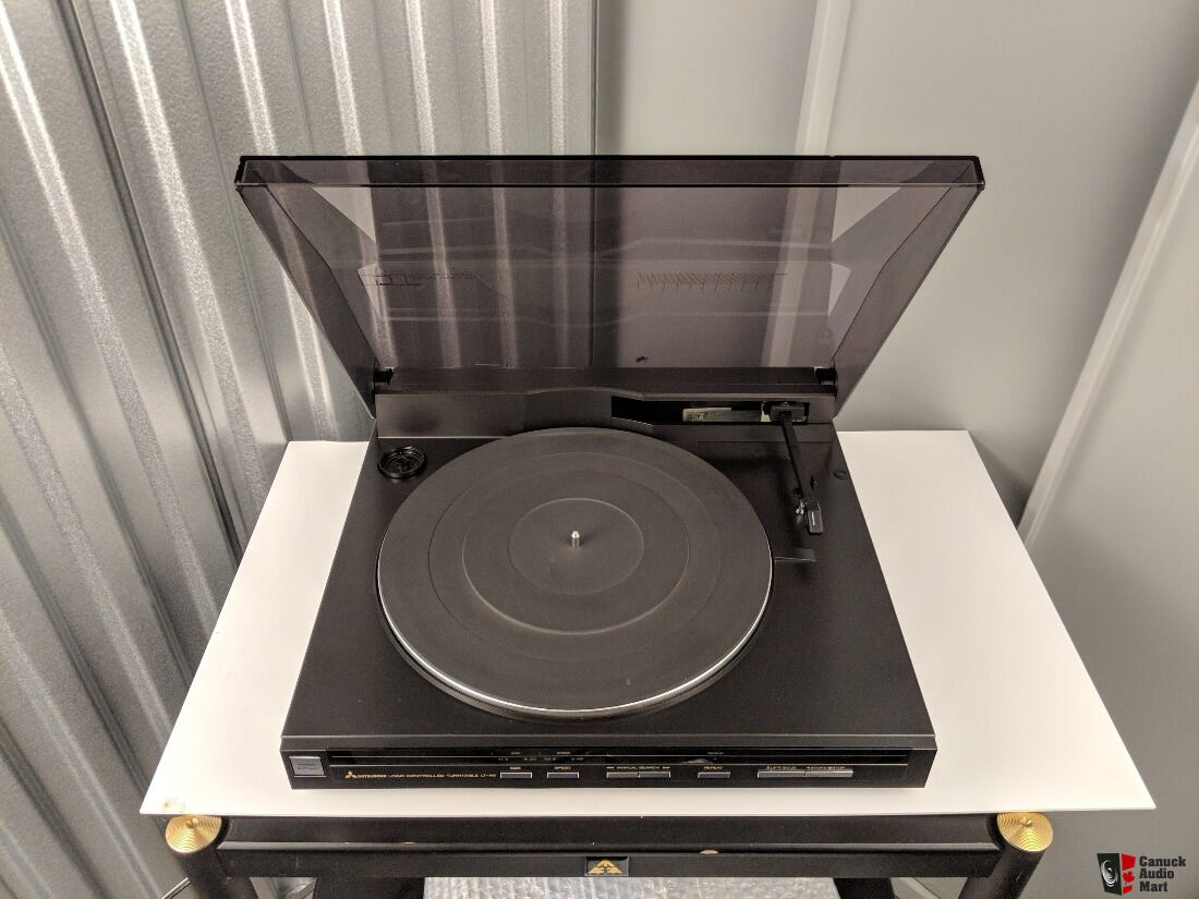 Mitsubishi LT-46 Linear Tracking Turntable + Audiotechnica cartridge ...