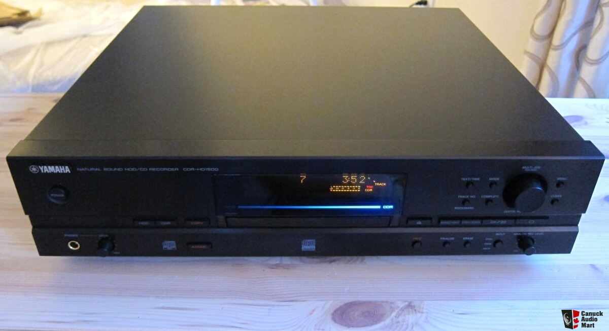 Yamaha CDR-HD1500 Mastering Quality Hi-End CD Recorder CD Player