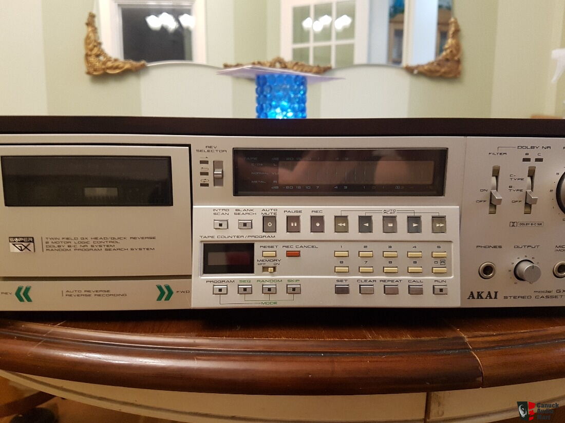 A Vintage Akai GX-F66RC Cassette Deck