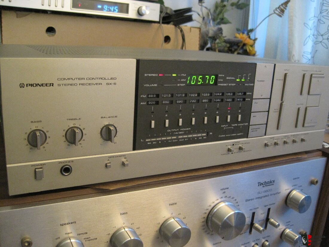 Pioneer SX-6 Stereo Receiver Photo #1736126 - Canuck Audio Mart