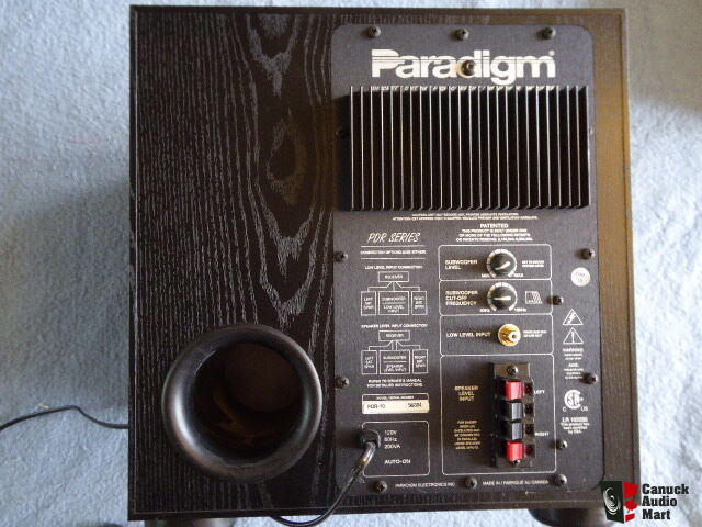 Paradigm Home Theater speakers 5.1 