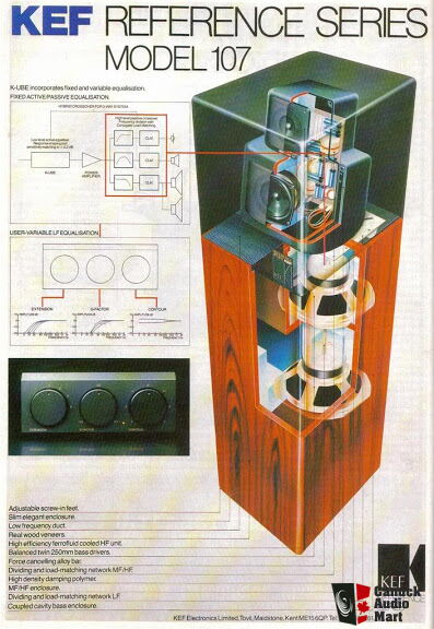 kef 107 reference speakers