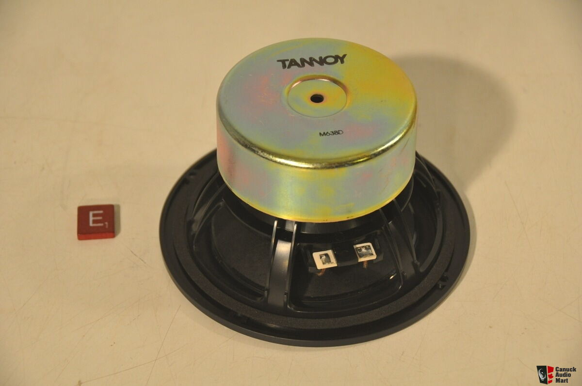 Genuine Tannoy Replacement Drivers Speakers - NOS in Box (1) For 