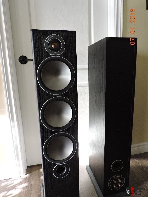 monitor audio bronze 6 floorstanding speakers