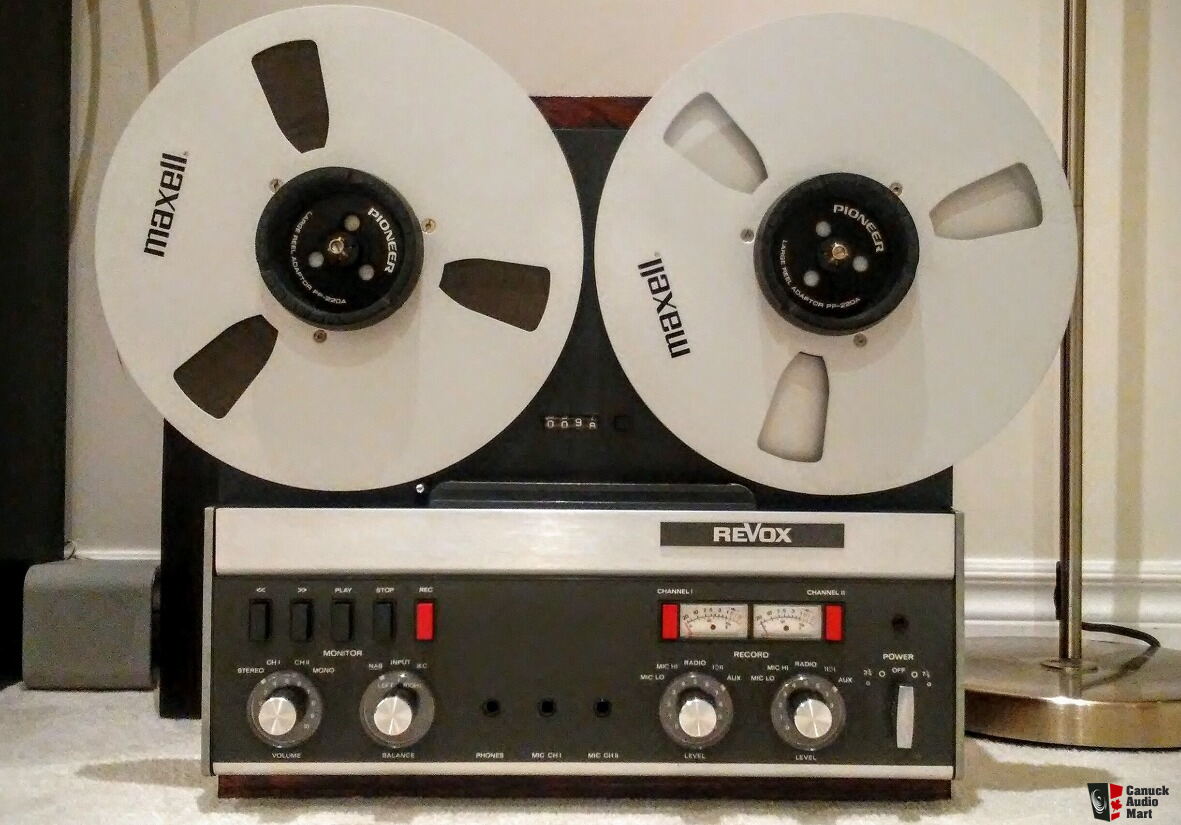 Revox A77 MKIII stereo reel to reel tape recorder Photo #1793061 - US Audio  Mart