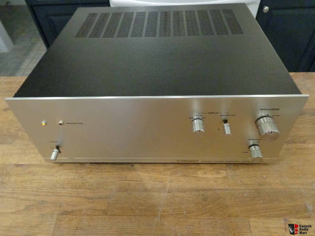 Vintage Pioneer SM-850 POWER Amp SPEC-1 SPEC-2 SPEC-4 FIT Photo