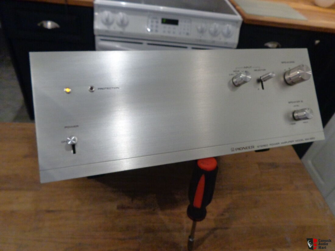 Vintage Pioneer SM-850 POWER Amp SPEC-1 SPEC-2 SPEC-4 FIT Photo