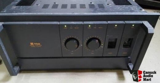 TOA P300D (Onkyo D'Zac GPA-300) Dual mono power amp (2 available 