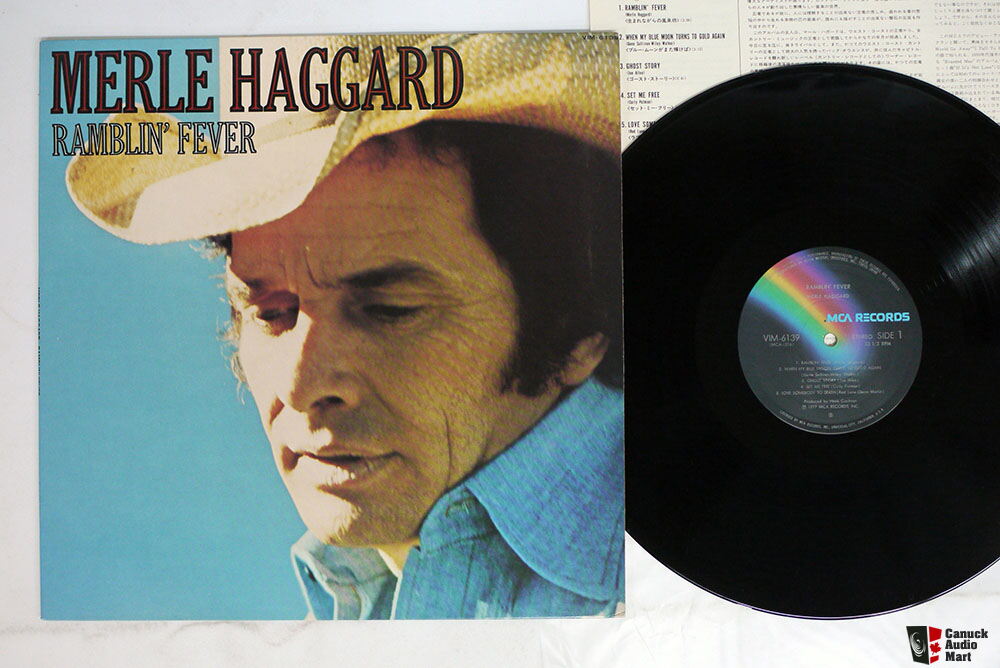 Japanese Vintage Vinyl ...Country Rocks! -Merle Haggard-Gram Parsons ...