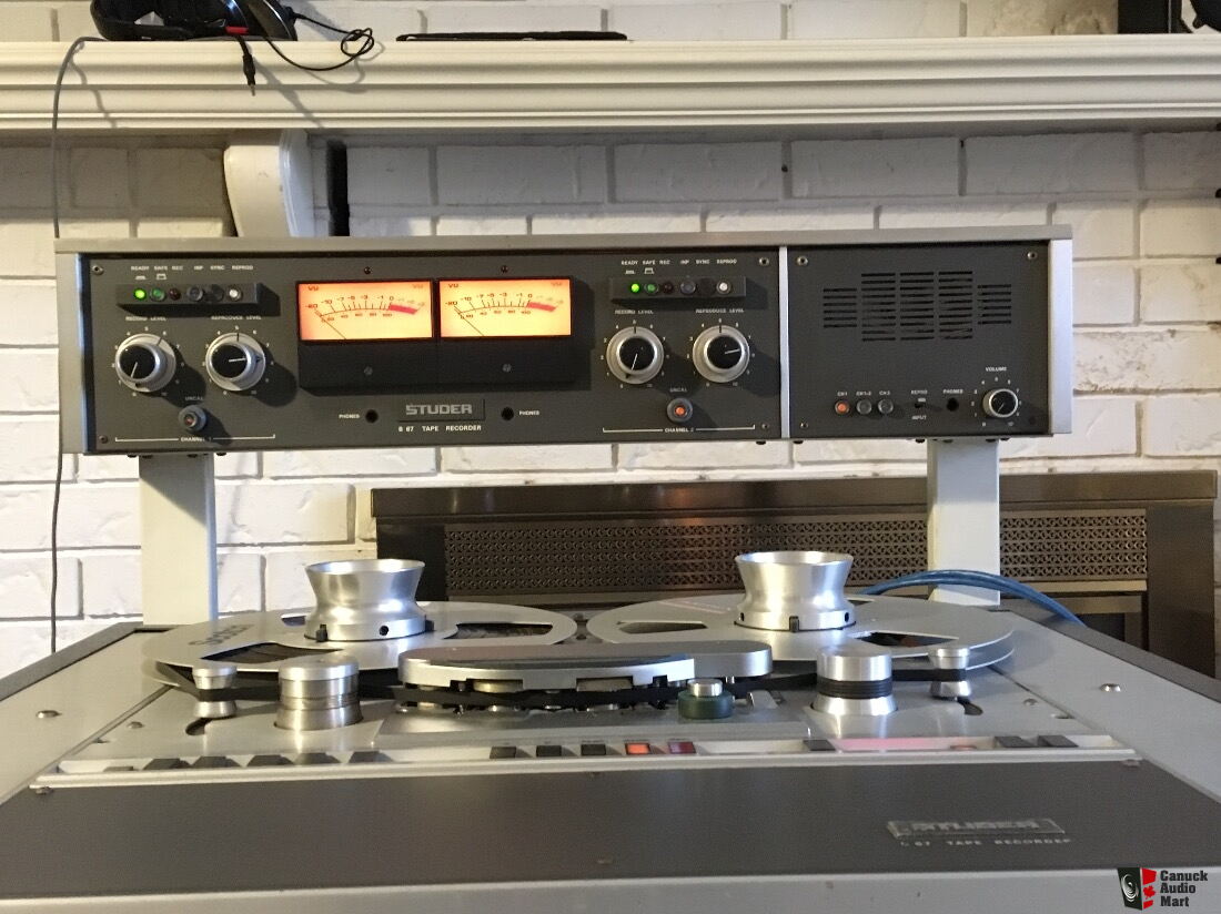 Studer B67 MKII Reel to Reel 2 Track Tape Recorder Photo #1765529