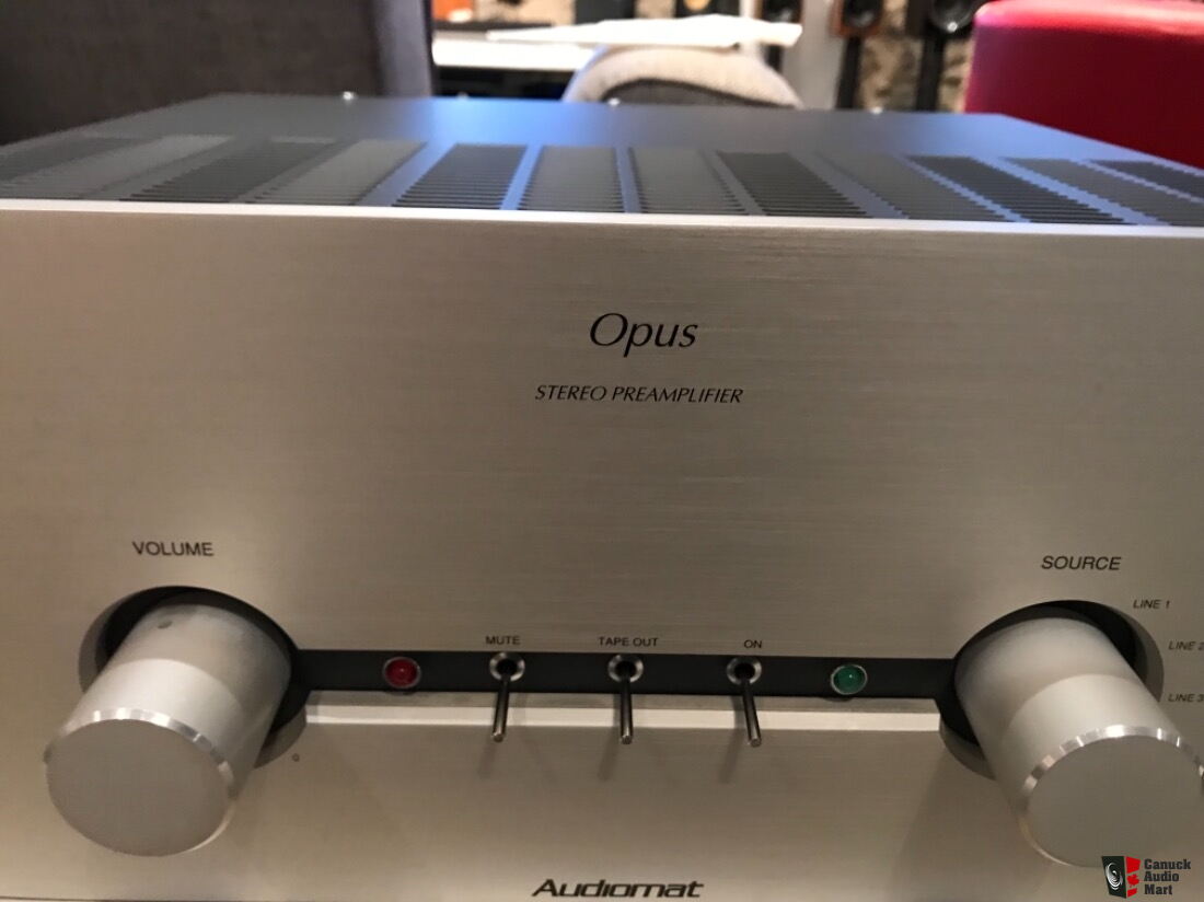 Audiomat Opus 1 Pre Amplifier Photo Us Audio Mart