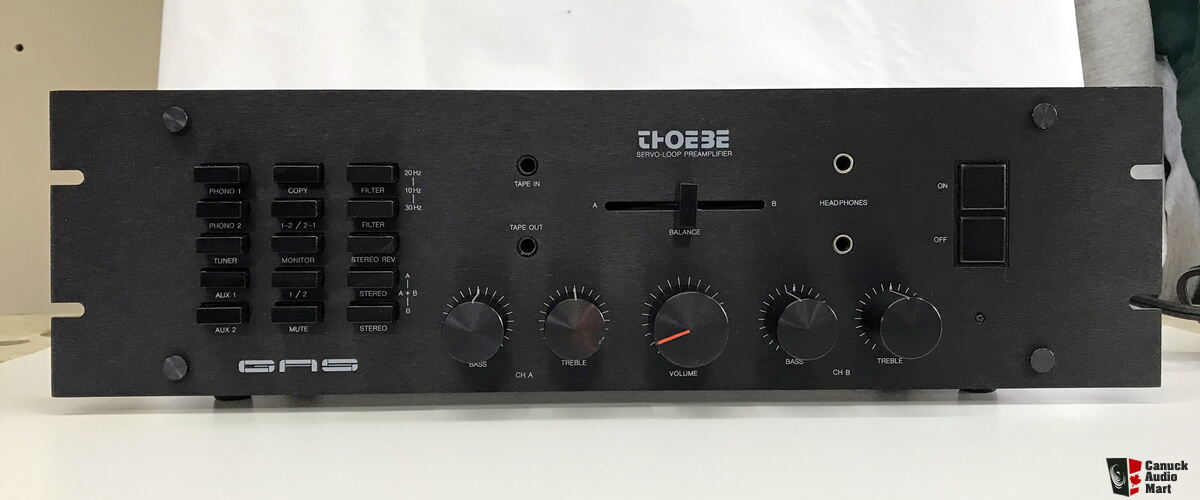 Great American Sound (GAS) THOEBE Servo-Loop Preamplifier For Sale - Canuck  Audio Mart