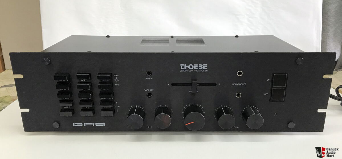 Great American Sound (GAS) THOEBE Servo-Loop Preamplifier Photo