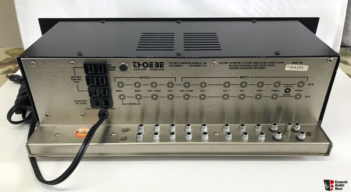 があり GAS THOEBE SERVO-LOOP PREAMP m0a8370の通販 by オーディオ