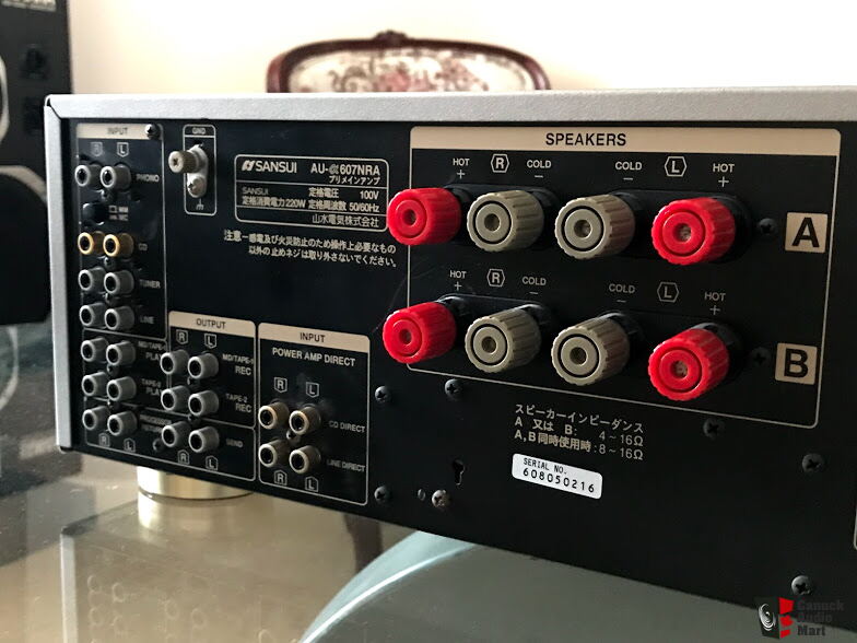 Sansui AU-alpha 607 NRA Integrated Stereo Amplifier Photo