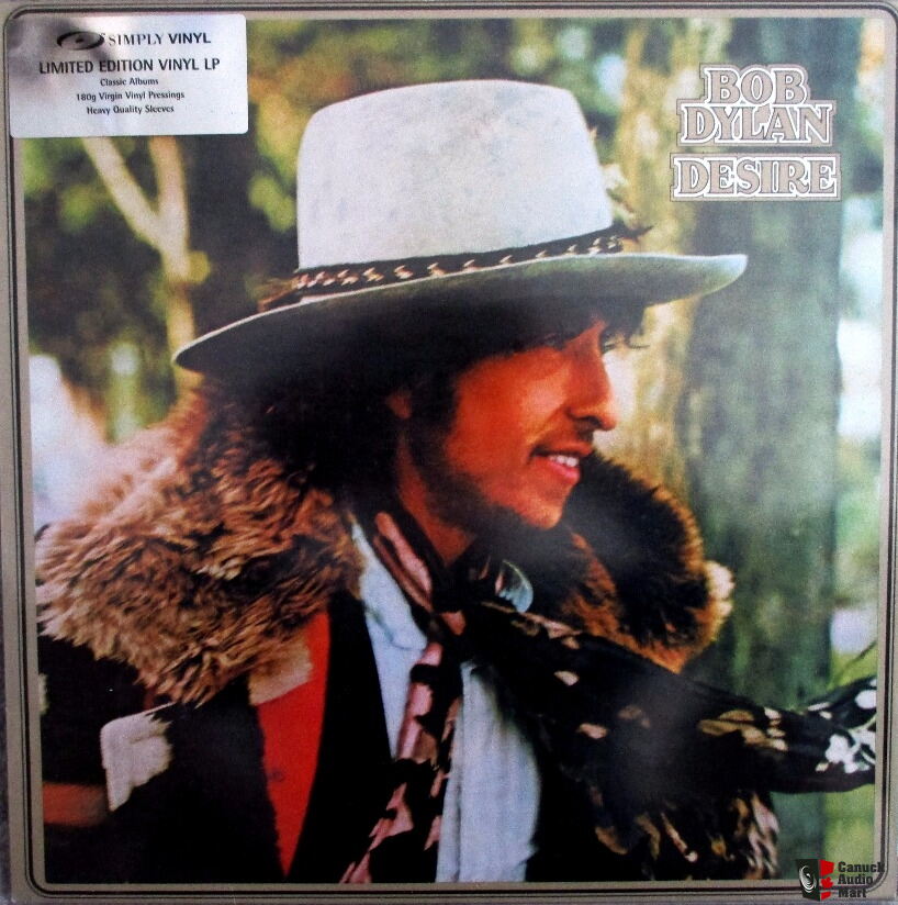 Desire [LP] by Bob Dylan (Vinyl, Jul-2001, Simply Vinyl Records) 180g ...