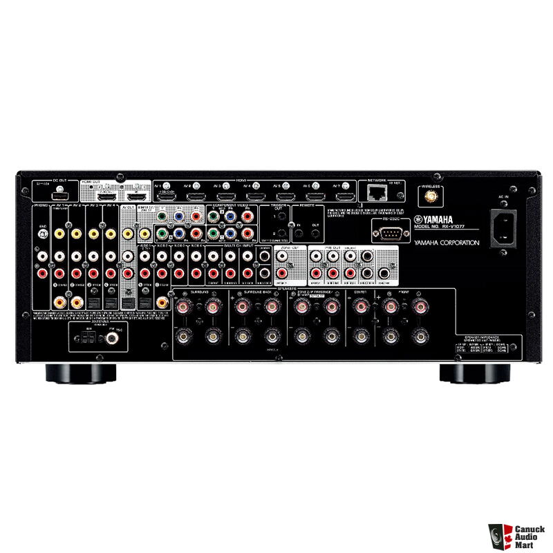 Yamaha RX-V1077 - 4K Video - WiFi - 7.2 Channel - Flagship - Brnad