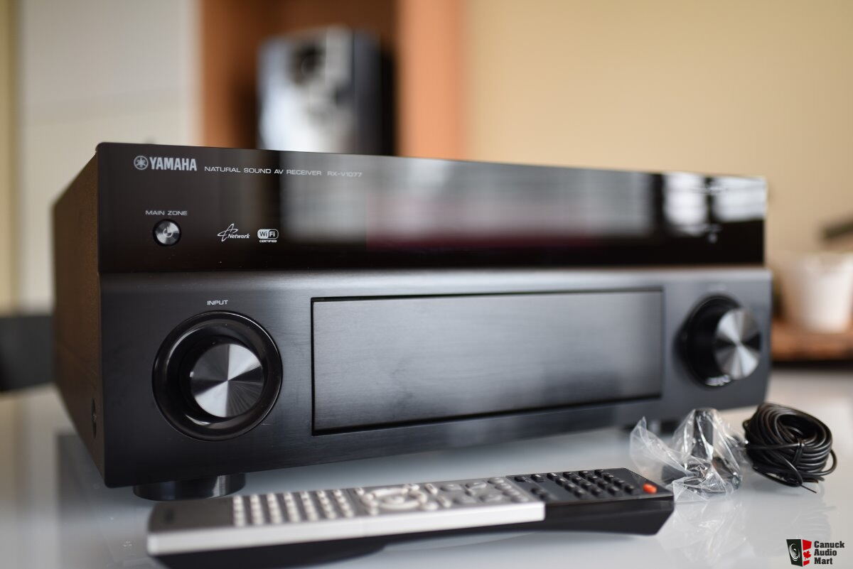 Yamaha RX-V1077 - 4K Video - WiFi - 7.2 Channel - Flagship - Brnad